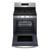 Estufa Gas de Piso 30"  (76 cm) Marca: Whirlpool Modelo: WFG535S0LZ Color: Acero Inoxidable 