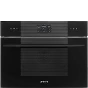 Horno Vapor Combinado 24" (60 cm) Marca: Smeg Modelo: SO4102S3B3 Color: Negro