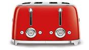 Tostador 4 Rebanadas Marca: Smeg Modelo: TSF03RDUS  Color: Rojo