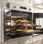 Horno Eléctrico Convección Statement French Door 30" (76cm) Marca: Monogram Modelo: ZTSX1FPSNSS Color: Acero Inoxidable ($9,799 USD).