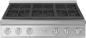 Parrilla Gas Profesional 36" (90 cm) Marca: Smeg Modelo: RTU366GX Color: Acero Inoxidable