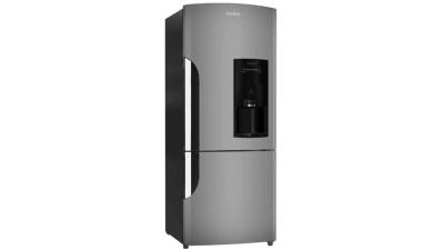 Refrigerador 30" (76 cm) Marca: Mabe Modelo: RMB400IAMRE0 Color: Acero Inoxidable