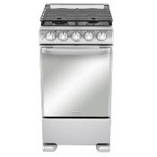 Estufa de piso 20" (51 cm) Marca: Mabe Modelo: EM5060CFIX1 Color: Acero Inoxidable
