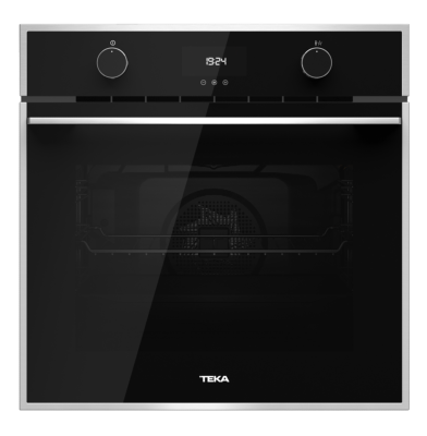 Horno Gas 24" (60 cm) Marca: Teka Modelo: MAESTRO HLB 760 G SS Color: Negro