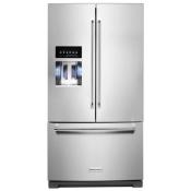 Refrigerador French Door Bottom Freezer 36" (90 cm) Marca: KitchenAid Modelo: KRFF577KPS Color: Acero Inoxidable (2025 07)