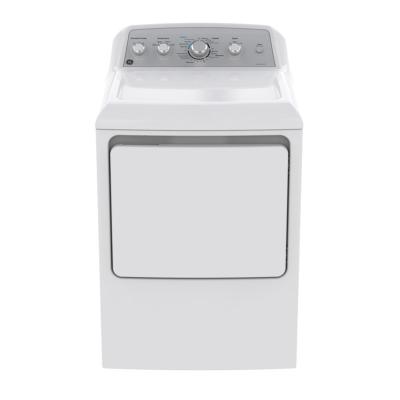 Secadora Gas Natural 28" (70 cm) Marca: GE Modelo: SGN47N5XSSAB0 Color: Blanco