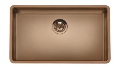 Tarja 1 Tina Submontar 28" (71 cm) Marca: Smeg Modelo: VSTR71CUX Color: Copper