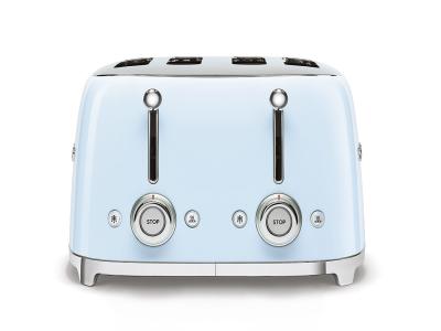 Tostador 4 Rebanadas Marca: Smeg Modelo: TSF03PBUS Color: Azul Pastel