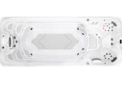 CARRIL DE NADO MARCA JACUZZI, MODELOS CON POTENCIA DE CHORRO DE (10.5 HP, 5 HP, 4 HP)  AREA DE NADO (3.76m, 2.84, 2.43m) DESDE $33,373 USD