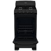 Estufa de piso 20" (51 cm) Marca: Mabe Modelo: EM5031BAPN1 Color: Negro