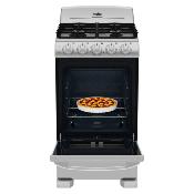 Estufa de Piso 20" (50 cm) Marca: Mabe Modelo: EM5042BFIS1 Color: Plata Mercury