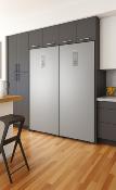 Combo Columna Refrigerador + Columna Congelador 145cm Marca: HAIER Modelo: GEMH500PDRSS0 Color: Acero Inox (2025 12)