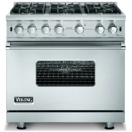 Estufa all Gas Viking 36"/90 cm VGCC536-6B Sealed Burner $9,995.00 USD