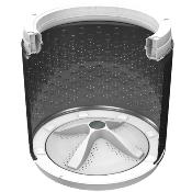 Lavadora Automática 28" (70 cm) Marca: Mabe Modelo: LMA76102CBAB0 Color: Blanco