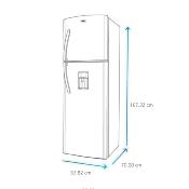 Refrigerador 21" (55 cm) Marca: Mabe Modelo: RMA250FYMRM0 Color: Acero Inoxidable
