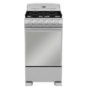Estufa de Piso 20" (50 cm) Marca: Mabe Modelo: EM5042BFIS1 Color: Plata Mercury
