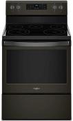 Estufa Eléctrica De Piso 30" (76 cm) Marca: Whirlpool Modelo: WFE525S0HV Color: Negro Inoxidable