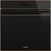 Horno Eléctrico Vapor Combinado 24" (60 cm) Marca: Smeg Modelo: SOP6604S2PNR Color: Negro