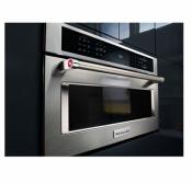 Microondas 30" (76 cm) Marca: KitchenAid Modelo: KMBP100ESS Color: Acero Inoxidable