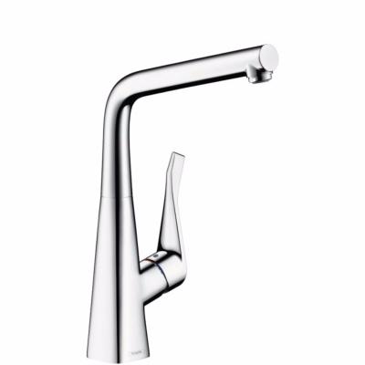 Llave Mezcladora Monomando de Cocina Hansgrohe Metris Select 14822800 Acabad Acero Inoxidable