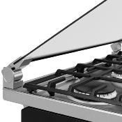 Estufa de piso 30" (76 cm) Marca: Mabe Modelo: EMH7613DATSS0 Color: Silver