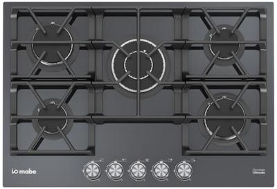 Parrilla Gas 30" (76 cm) Marca: IO Mabe Modelo: PIO75KMNR0 Color: Vidrio Negro