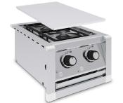 Quemador de Gas LP 17" 43cm Broil King Modelo  S 200 LP Acero Inoxidable ( $1,591 USD ) 