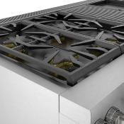 Estufa Dual Fuel Profesional (6 en 1) 60" (152 cm) Marca: Thermador Modelo: PRD606WCSG Color: Acero Inoxidable ($34,656 USD) 2025 06