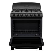 Estufa de piso 30" (76 cm) Marca: Mabe Modelo: EM7641BAIN2 Color: Negro
