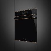 Horno Eléctrico Omnichef 24" (60 cm) Marca: Smeg Modelo: SO6606WAPNR Color: Negro