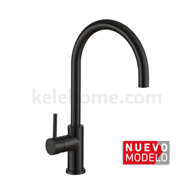 Mezcladora Monomando (40X24cm) Marca: Kele Modelo: KSS1103B-BK Acabado: Negro