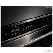 Horno Doble Horno Convección + Microondas Multifunción 30" (76  cm) Marca: KitchenAid Modelo: KOCE500EBS Color: Negro Inoxidable