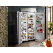 Refrigerador Duplex Side By Side Panelable Empotrable 48" (120 cm) Marca: KitchenAid Modelo: KBSN608EPA Color: Panelable