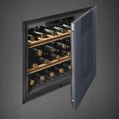 Cava de Vinos de Pared 24" (60 cm) Marca: Smeg Modelo: CVIU121G1 Color: Neptune Gray