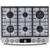 Estufa de piso 30" (76 cm) Marca: Mabe Modelo: EMH7613DATSS0 Color: Silver