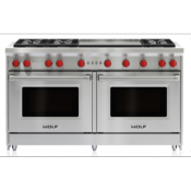 Estufa Profesional Wolf 60" /150 cm GR606DG Acero Inoxidable $24,203 USD