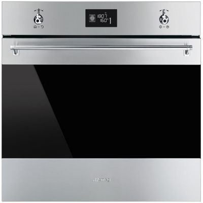 Horno Eléctrico 24" (60 cm) Marca: Smeg Modelo: SF6301TVX Color: Acero Inoxidable