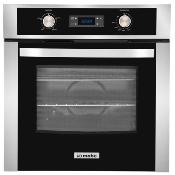 Horno Eléctrico Empotrable 24" (60 cm) Marca: IO Mabe Modelo: IO6032HEWD0 Color: Acero Inoxidable