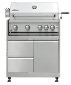 Asador Gas LP empotrable 32" (81 cm) Marca: THOR Modelo: MKO4SS304 Color: Acero Inoxidable 