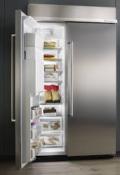 Refrigerador Duplex Side By Side Empotrable 48" (120 cm) Marca: KitchenAid Modelo: KBSD608ESS Color: Acero Inoxidable