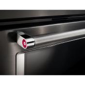 Horno Doble Horno Convección + Microondas Multifunción 30" (76  cm) Marca: KitchenAid Modelo: KOCE500EBS Color: Negro Inoxidable