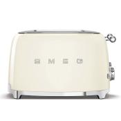 Tostador 4 Rebanadas Marca: Smeg Modelo: TSF03CRUS  Color: Crema