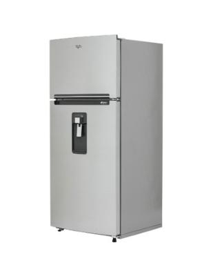 Refrigerador Top Mount 28" (72 cm) Marca: Whirlpool Modelo: WT1756A Color: Gris Acero (10 2025)