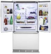 Refrigerador Bottom Freezer French Door 36" (90 cm) Marca: Viking Modelo: RVRF3361SS Color: Acero Inoxidable ($5,014 USD).