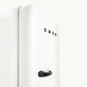 Refrigerador 24" (60 cm) Marca: SMEG x Porsche  Modelo: FAB28RDPCW6 Color: Carrara White (10 2025)