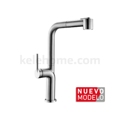 Mezcladora Monomando (33X22cm) Marca: Kele Modelo: KSS1236 Acabado: Acero Inoxidable