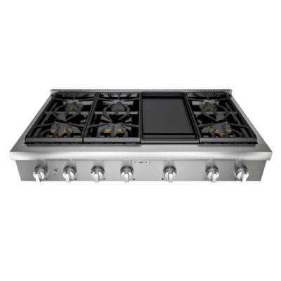 Parrilla Gas Profesional 48" (120 cm) Marca: Thermador Modelo: PCG486WD Color: Acero Inoxidable ($10,809 USD) (09 2025).